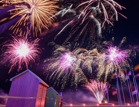 Le spectacle pyrotechnique
